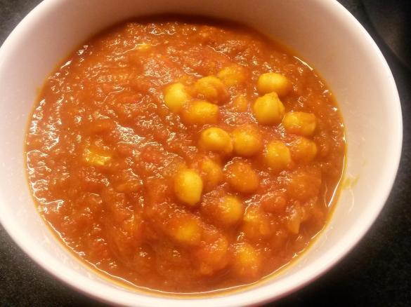 Variation Kichererbsen Curry