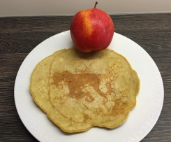 Glutenfreie Apfelpfannkuchen -schnell und saftig!