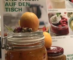 Rosen-Aprikosen-Marmelade