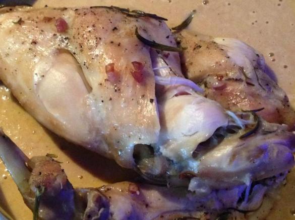 Kaninchen rheinische Art