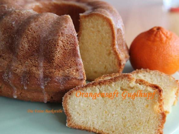 Variation von Luftiger Orangensaftkuchen aus der Backstube