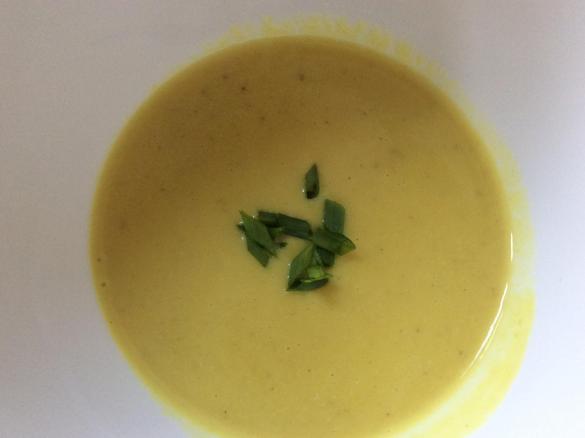 Curry-Linsen-Cremesuppe