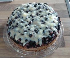 Beeren Mohn Mandel Kuchen
