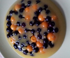 Fruchtige Orangenspeise