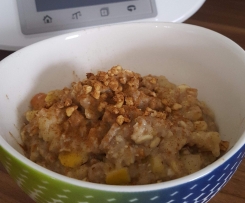 Porridge mit Apfel / Haferbrei (vegan)