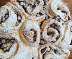 Blaubeeren-Schnecken