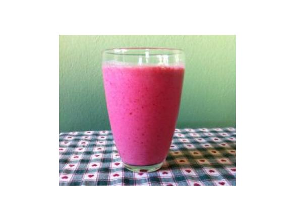 Himbeer-Hafer-Smoothie