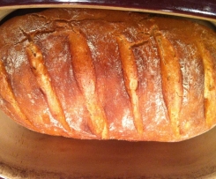 Karottenbrot aus dem Tontopf o.ä. ... 