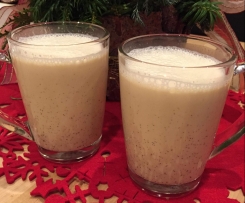 Klassischer Eggnog - amerikanischer Eierpunsch