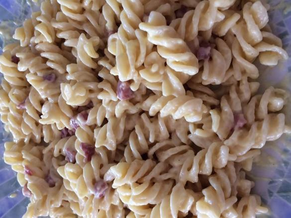 Nudeln od. Spaghetti Carbonara (auch WW)