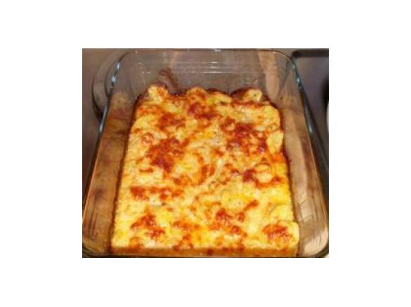 Kartoffelgratin mit Speck