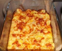 Kartoffelgratin mit Speck