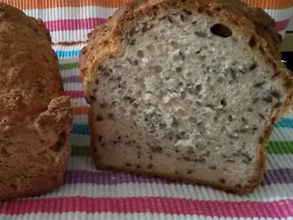 Buchweizen-Brot glutenfrei, milchfrei