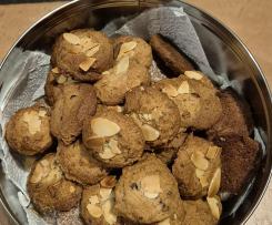 Nougat Mandel Kekse Plätzchen