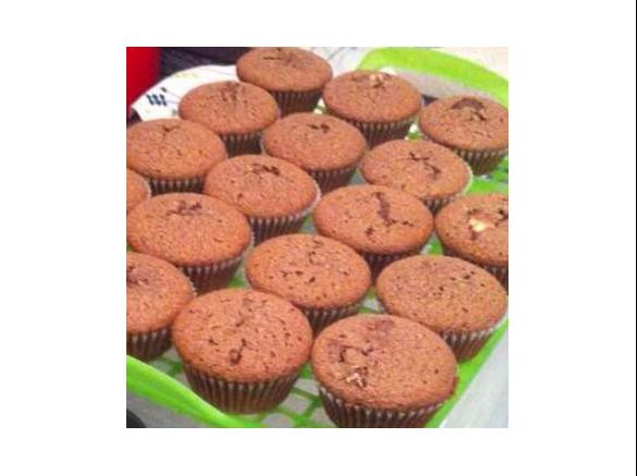 Schokomuffins mit Frischkäsefüllung