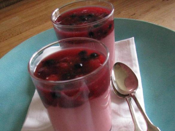 Himbeer-Panna-Cotta
