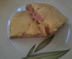 Würstchen-Käse-Omlet