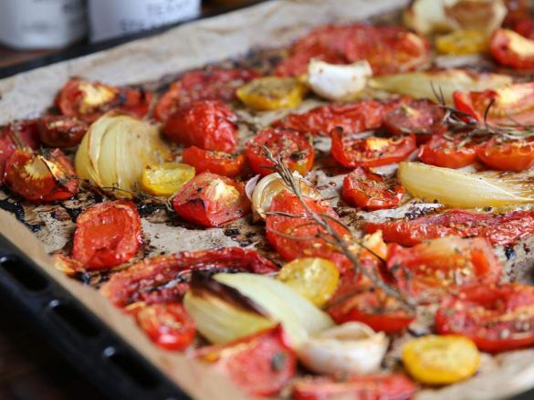 Geröstete Tomatensauce