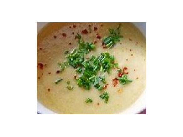 Knoblauch Feta Suppe