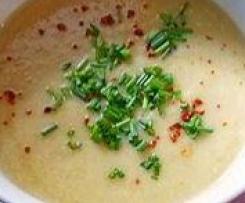 Knoblauch Feta Suppe