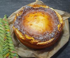 Käsekuchen ohne Boden (ohne Instant-Puddingpulver)
