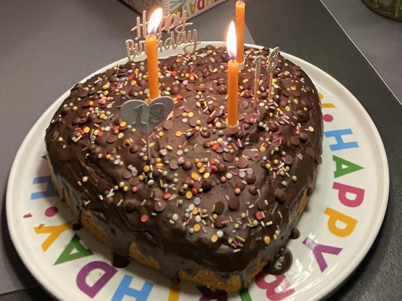 Schokoflocken-Kuchen