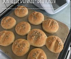 Schnelle Dinkel-Brötchen