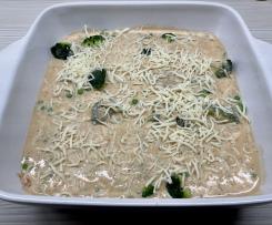 Lachs Gemüse Gratin fettarm / LOWCARB