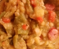 Variation Kartoffel-Pastinaken-Möhren-Eintopf - schnell und einfach