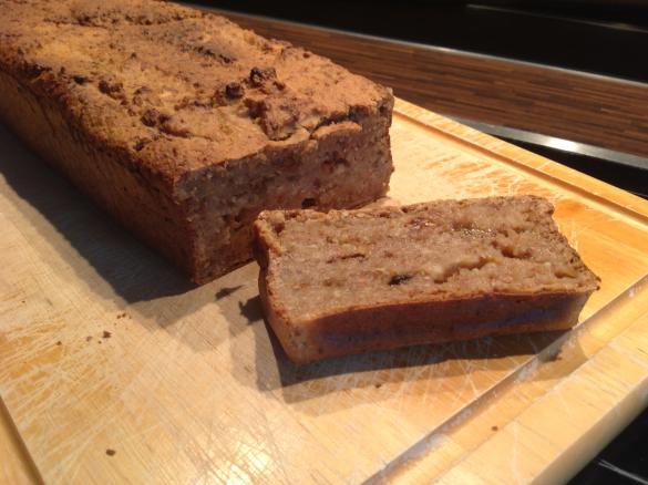 Apfelbrot aus der Landlust - ohne Fett, wenig Zucker