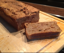 Apfelbrot aus der Landlust - ohne Fett, wenig Zucker