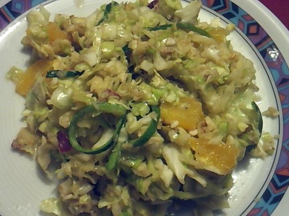 Spitzkohlsalat frisch und fruchtig