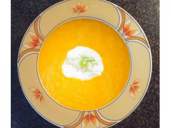 Karotten-Fenchel-Suppe