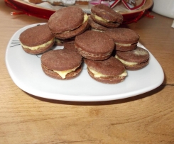 gefüllte Schokoladenkekse