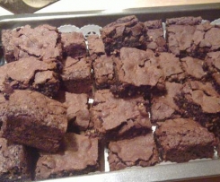 Saftige, super schokoladige Brownies