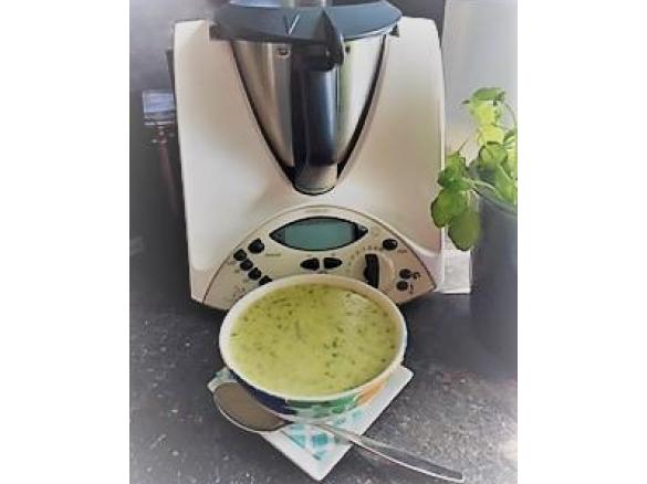 Kartoffel-Bärlauchsuppe