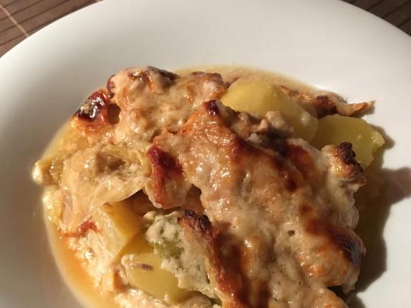 Wirsing-Kartoffel-Auflauf