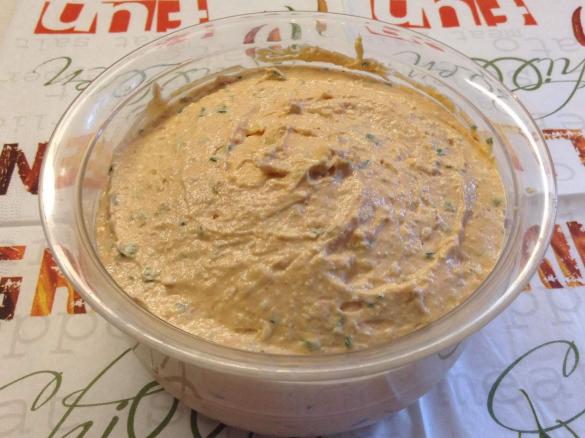 Schafskäsecreme mit Chili und Knoblauch (Kopanisti)