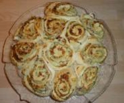 Herzhafter Rosettenkuchen