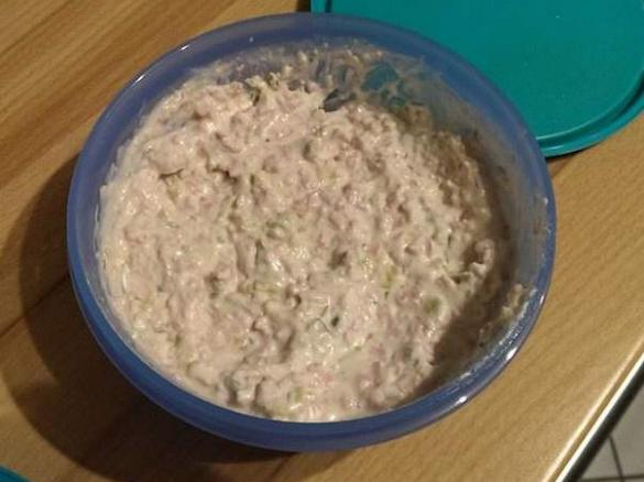 Variation von Fleischsalat fast wie beim Metzger