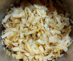 Sauerkraut selbstgemacht