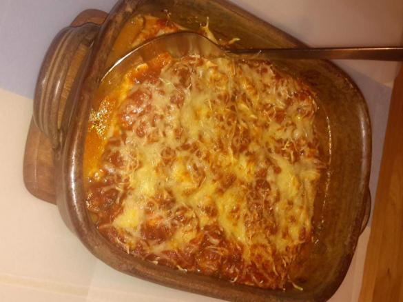 Low Carb Canneloni (Putenröllchen)