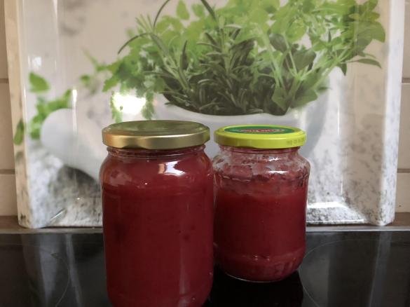 Pflaumen Bananen Marmelade