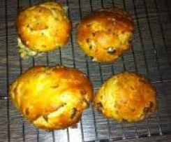 Variation von super Rosinenstütchen oder Schokostütchen - saftig und lecker