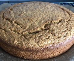 Karotten-Zitronen-Kuchen (ohne Nüsse/Mandeln)