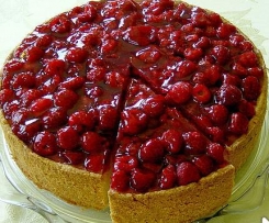 Himbeerpuddingkuchen