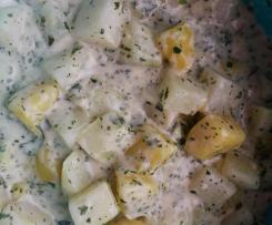 Kohlrabi-Kartoffeln mit Bechamelsauce