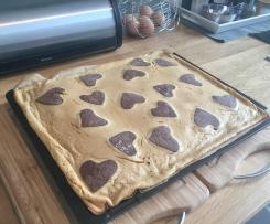 Zupfkuchen vom Blech, mit Joghurt statt Quark