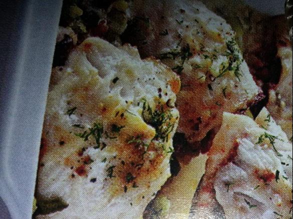 Fisch-Saltimbocca aus dem Ofen