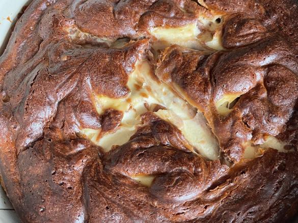 Vanillepudding-Cheesecake